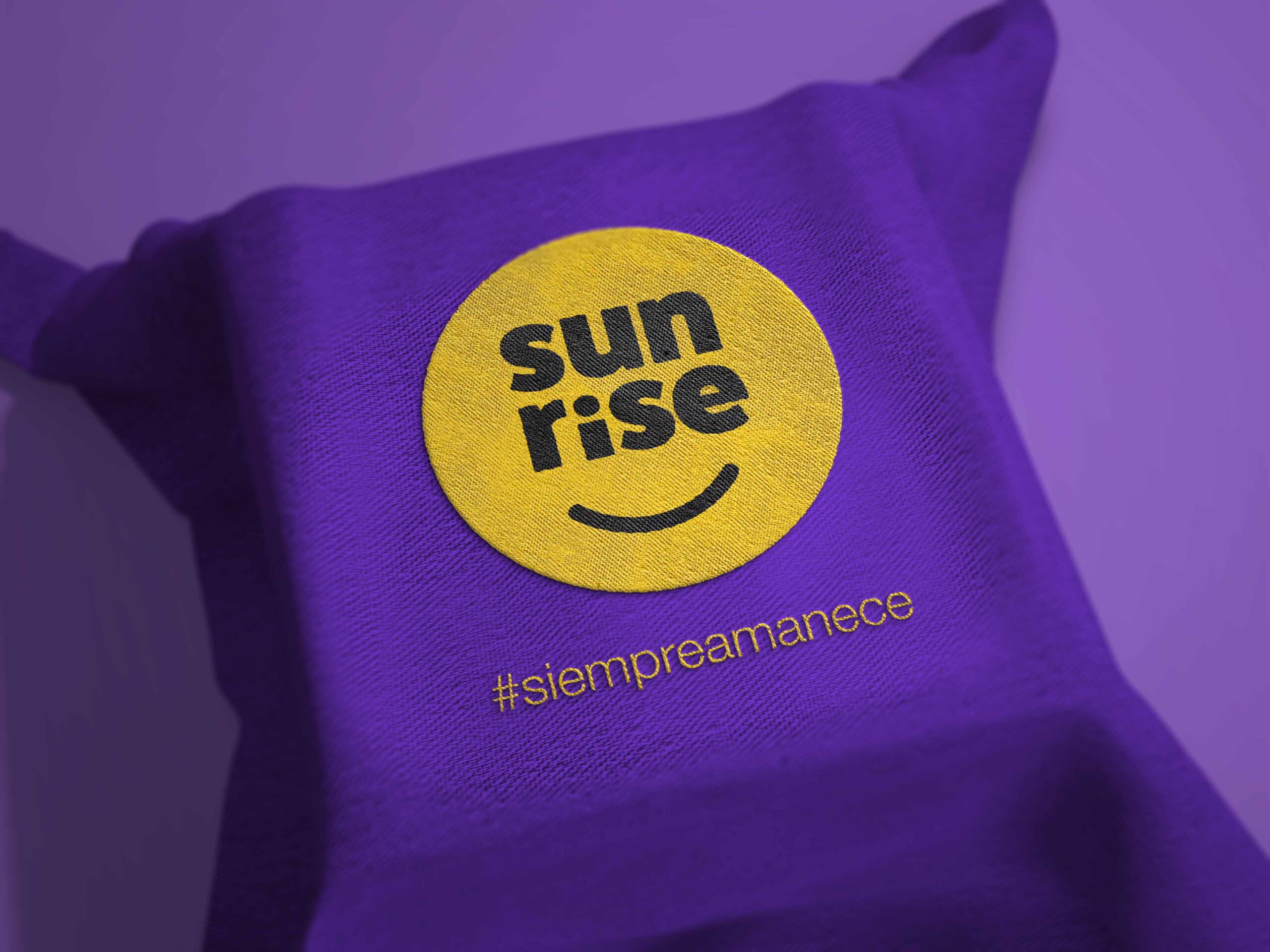 Desarrollo de marca. Bordado Sunrise Bordado