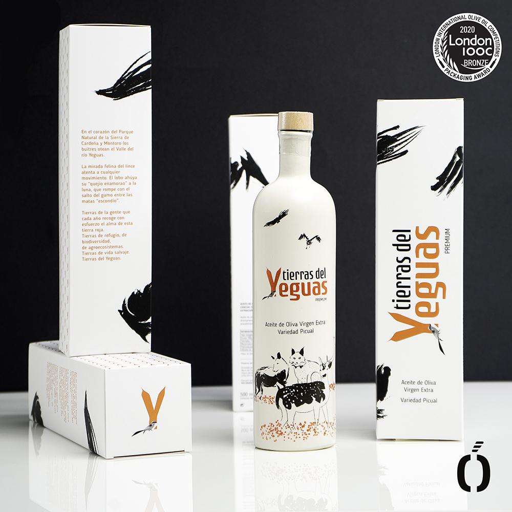 diseño packaging aceite de oliva virgen extra