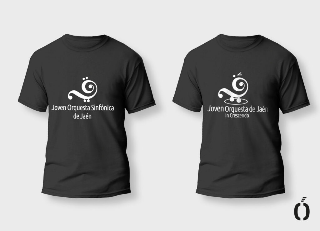 Joven Orquesta Camisetas Branding Joven Orquesta de Jaén 2024