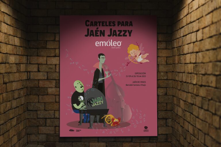 Cartel Exposicion Emoleo Jaen Jazzy scaled Blog 2025